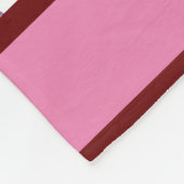Flamingo Pattern farbenfroh Fleecedecke (Ecke)