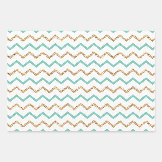 Flamingo Pattern Geschenkpapier Set (Vorderseite 3)