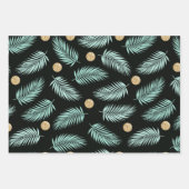 Flamingo Pattern Geschenkpapier Set (Vorderseite 2)