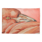 Flamingo Pattern Kissenbezug (Rückseite-Links)