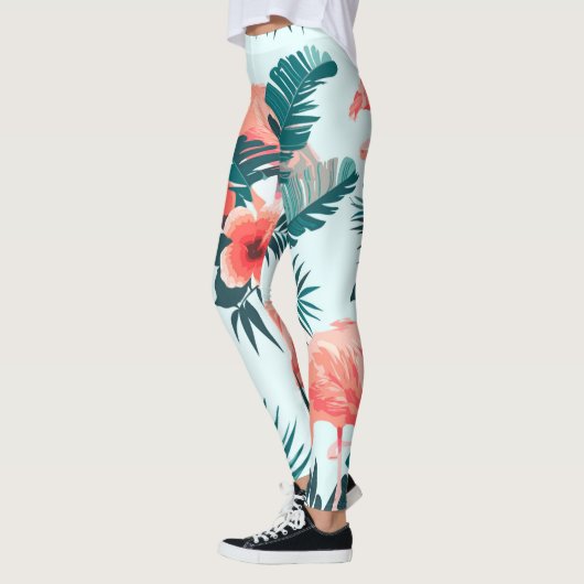 Flamingo Pattern Leggings (Links)