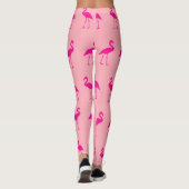 Flamingo Pattern Leggings (Rückseite)