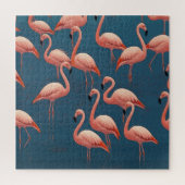 Flamingo Pattern Puzzle (Vertikal)