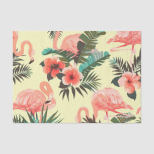 Flamingo Pattern Seidenpapier