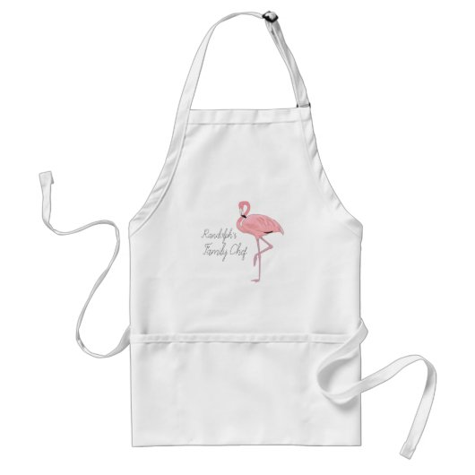 Flamingo Personalize Schürze (Vorne)