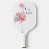 Flamingo Pickleball Paddle (Rückseite)