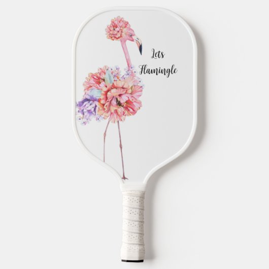 Flamingo Pickleball Paddle (Rückseite)