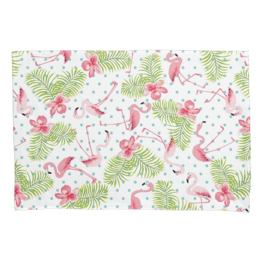 Flamingo Pillowcase Kissenbezug (Vorderseite)