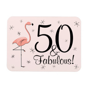 Flamingo Pink 50 und Fabulous Magnet flexibel