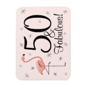 Flamingo Pink 50 und Fabulous Magnet flexibel (Vertikal)