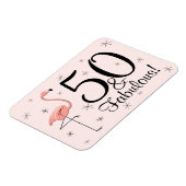 Flamingo Pink 50 und Fabulous Magnet flexibel (Linke Seite)