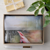 Flamingo Pink Bird Seidenpapier (Geschenk)