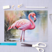 Flamingo Pink Bird Seidenpapier (Handwerk)