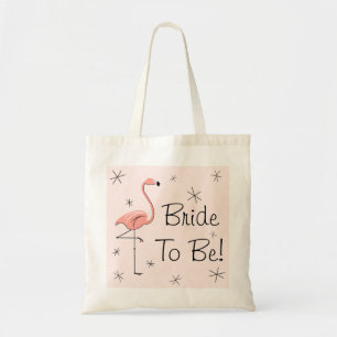 Flamingo Pink Bride to Be! Tasche