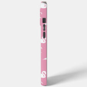 Flamingo Pink Case-Mate iPhone Hülle (Rückseite / Links)