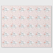 Flamingo Pink Diamant Bridge to Be! Packpapier (Flach)