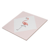 Flamingo Pink Diamond drehend Kachel (Seite)