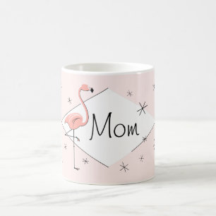 Flamingo Pink Diamond Mama Tasse