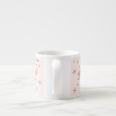Flamingo Pink Espresso Tasse (Rückseite)