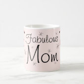 Flamingo Pink "Fabulous Mama" Tasse (Mittel)