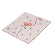 Flamingo Pink Fliese (Seite)