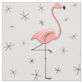 Flamingo Pink große Muster Stoff (Muster)