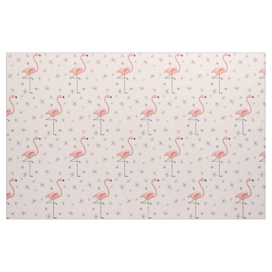 Flamingo Pink große Muster Stoff (Yard (91,4 cm))
