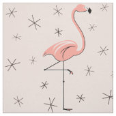 Flamingo Pink große Muster Stoff (Muster)