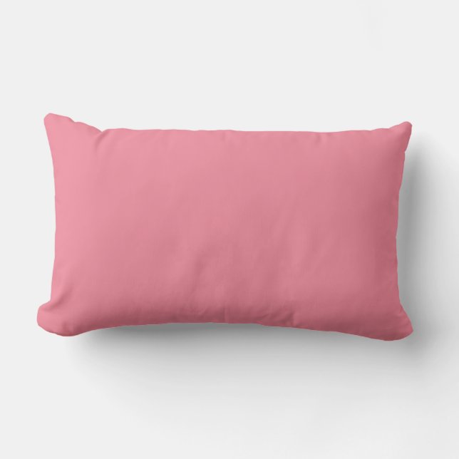 Flamingo Pink Lendenkissen (Vorderseite)