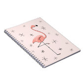 Flamingo Pink Notebook Notizblock (Rechte Seite)