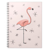 Flamingo Pink Notebook Notizblock (Vorderseite)