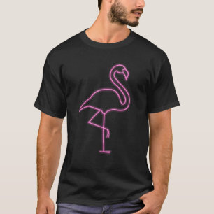 Flamingo Pink Novelty Fun Bird Flamingoes T-Shirt