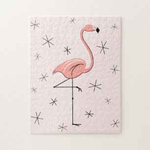 Flamingo Pink Puzzle