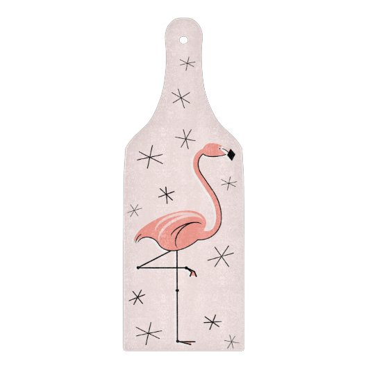 Flamingo Pink Schneidpaddel Schneidebrett (Vorderseite)