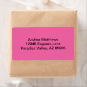 Flamingo Pink Solid Color (Insitu)