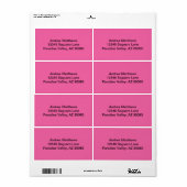 Flamingo Pink Solid Color (Vorne)