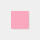 Flamingo Pink Square Post-it-Notizen Post-it Klebezettel (Vorderseite)