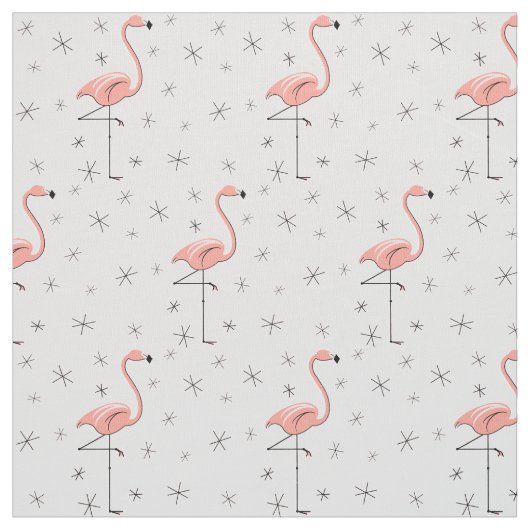 Flamingo Pink Stoff (Muster)