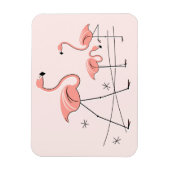 Flamingo Pink Trio 2 Magnet flexibel (Vertikal)