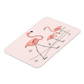 Flamingo Pink Trio 2 Magnet flexibel (Linke Seite)