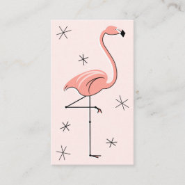 Flamingo Pink Visitenkarte