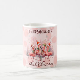 Flamingo Pink Weihnachtsgeschenk Kaffeetasse