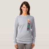 Flamingo-Pinselstrich T-Shirt (Vorne ganz)