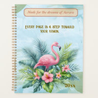 Flamingo-Planer mit individuellem Angebot und pers