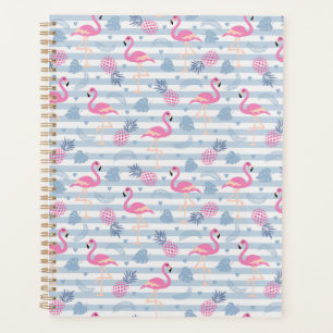 Flamingo Planner - Rosa & Blau Planer
