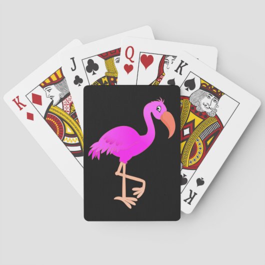 Flamingo Playing Cards Spielkarten (Rückseite)