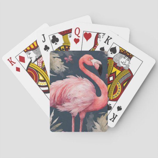 Flamingo Playing Cards Spielkarten (Rückseite)