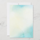 Flamingo Pool Party Einladung (Rückseite)