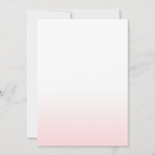 Flamingo Pool Party Einladung Tropical (Rückseite)