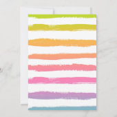 Flamingo Pool Party Einladung Tropical Flamingo (Rückseite)